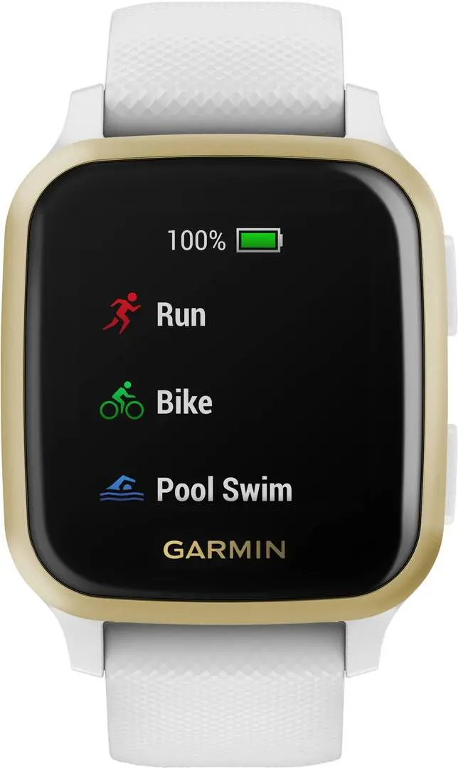 Смарт-часы Garmin Venu Sq (White/Gold)
