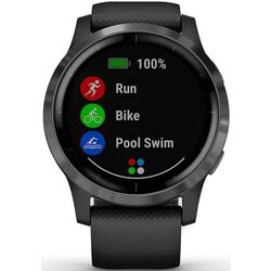 Ceas inteligent Garmin Vivoactive 4 (Black/Slate Gray)