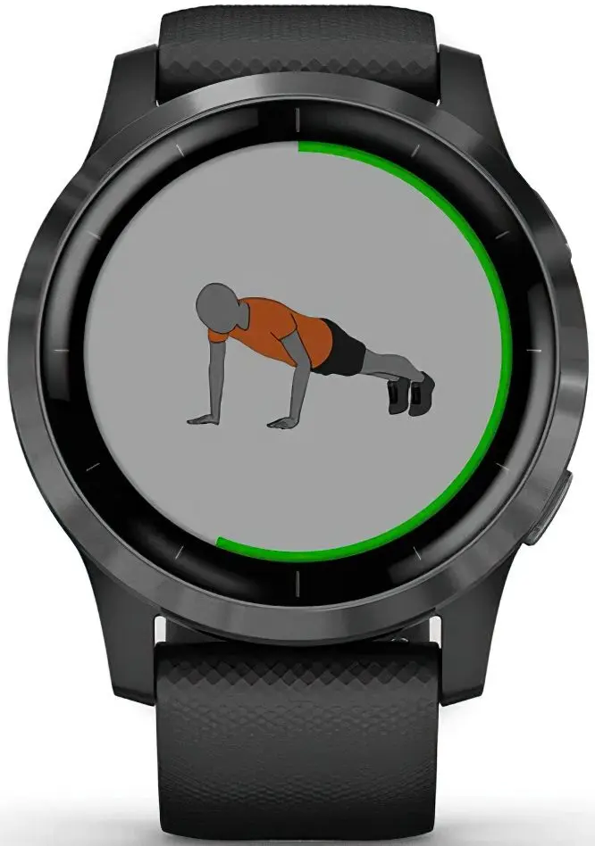 Ceas inteligent Garmin Vivoactive 4 (Black/Slate Gray)