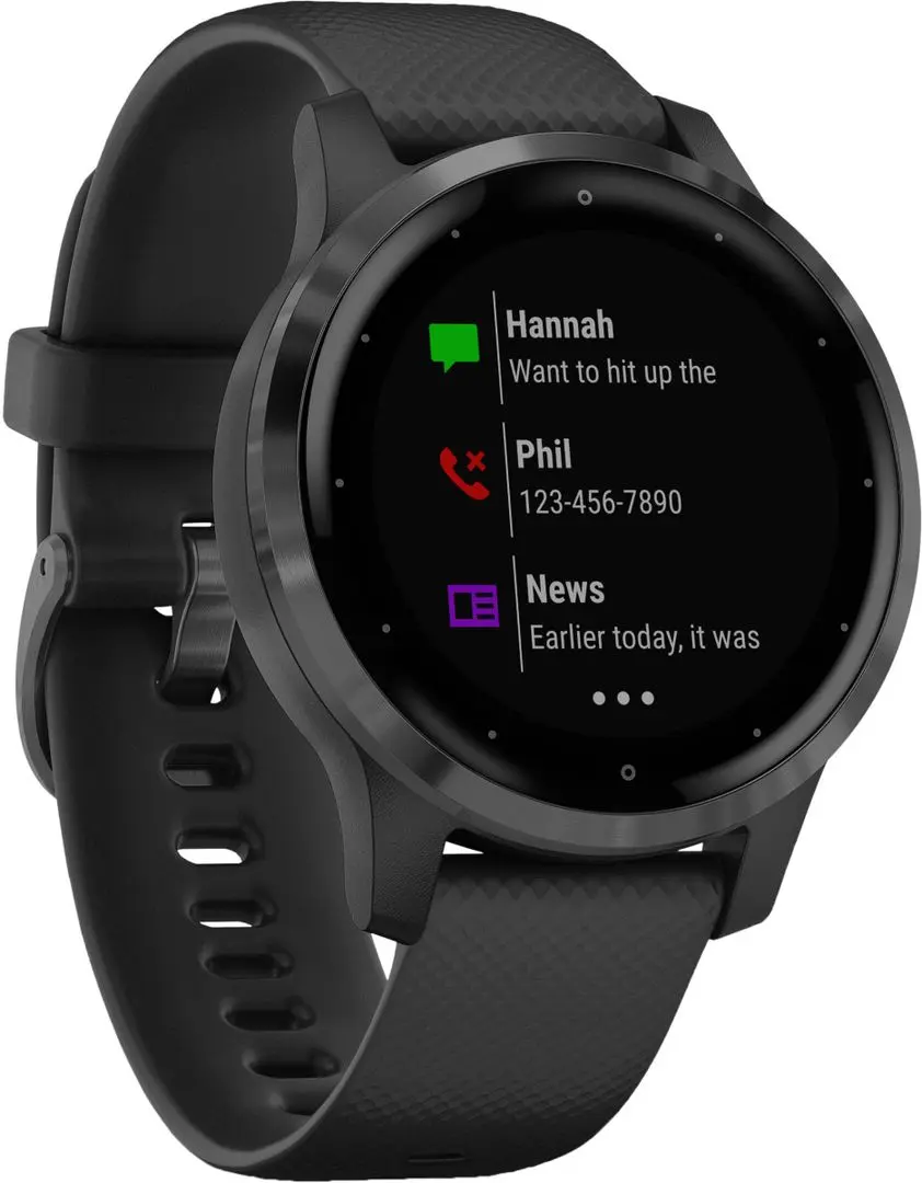 Смарт-часы Garmin Vivoactive 4S (Black/Slate Gray)