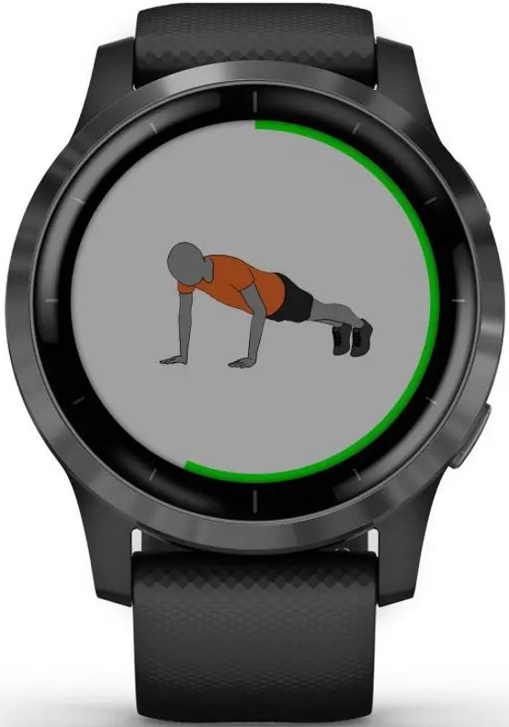 Смарт-часы Garmin Vivoactive 4S (Black/Slate Gray)