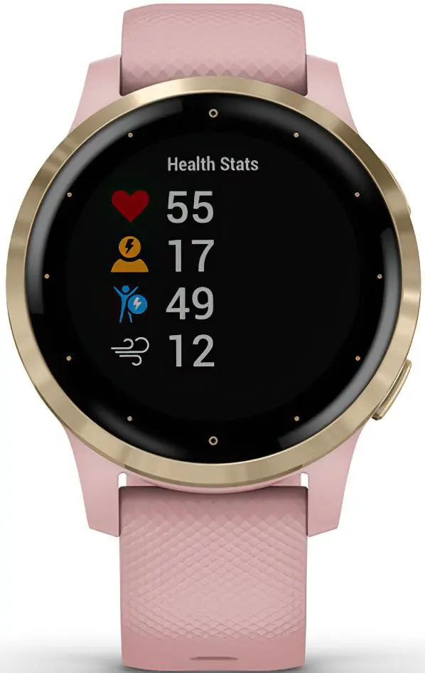 Смарт-часы Garmin Vivoactive 4S (Dust Rose/Light Gold)
