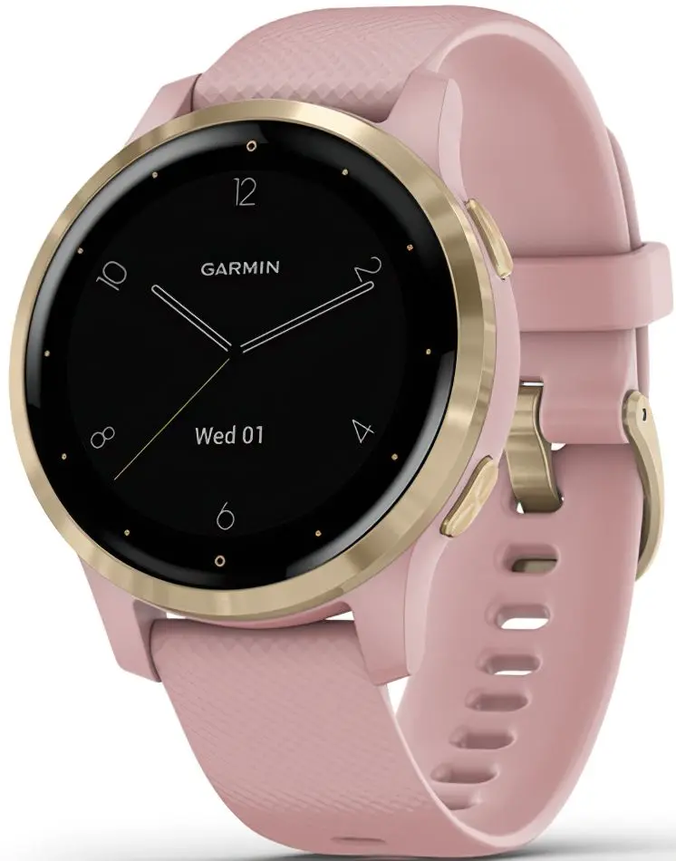Смарт-часы Garmin Vivoactive 4S (Dust Rose/Light Gold)