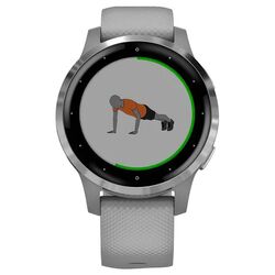 Смарт-часы Garmin Vivoactive 4S (Powder Gray/Silver) Thumb