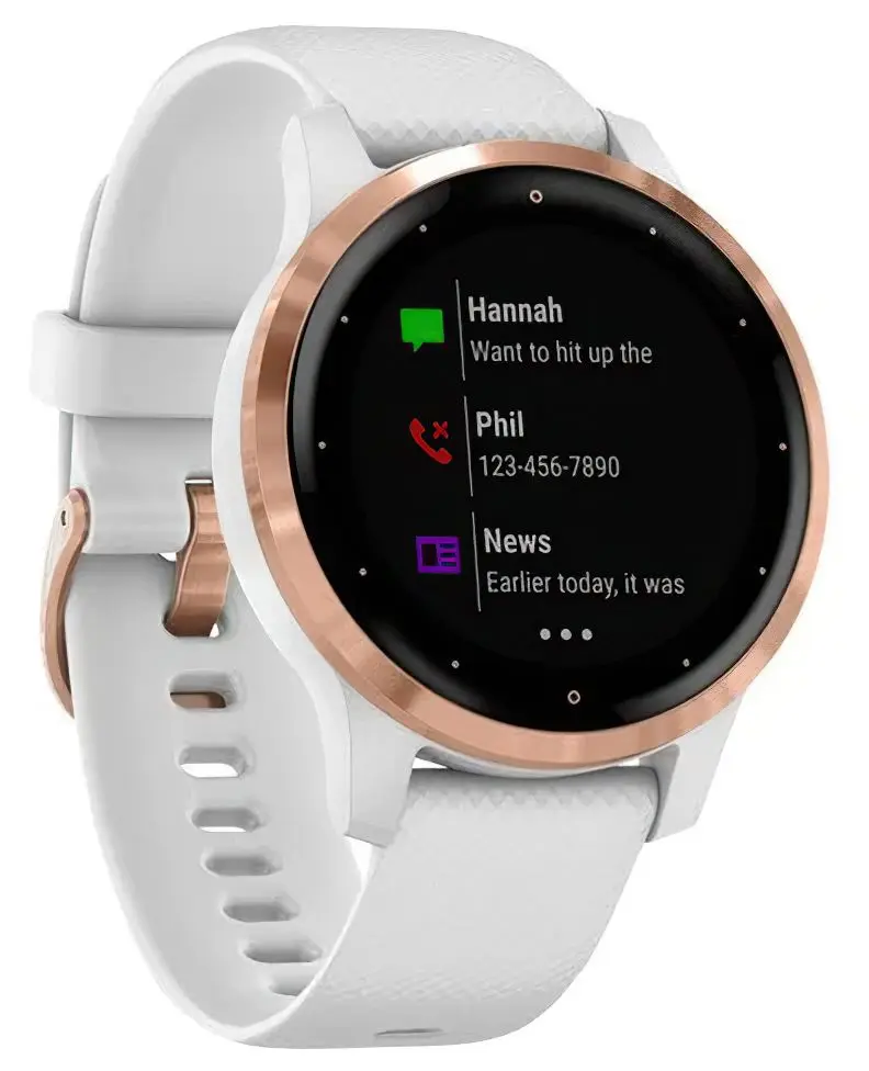 Смарт-часы Garmin Vivoactive 4S (White/Rose Gold)