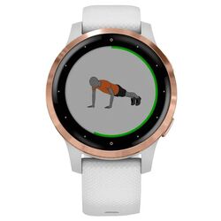 Смарт-часы Garmin Vivoactive 4S (White/Rose Gold) Thumb