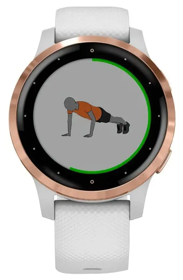 Смарт-часы Garmin Vivoactive 4S (White/Rose Gold)