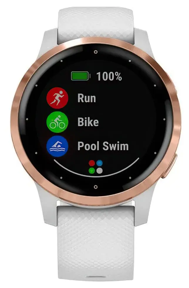 Смарт-часы Garmin Vivoactive 4S (White/Rose Gold)