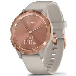 Смарт-часы Garmin Vivomove 3S Silicon Band (Light Sand/Rose Gold)