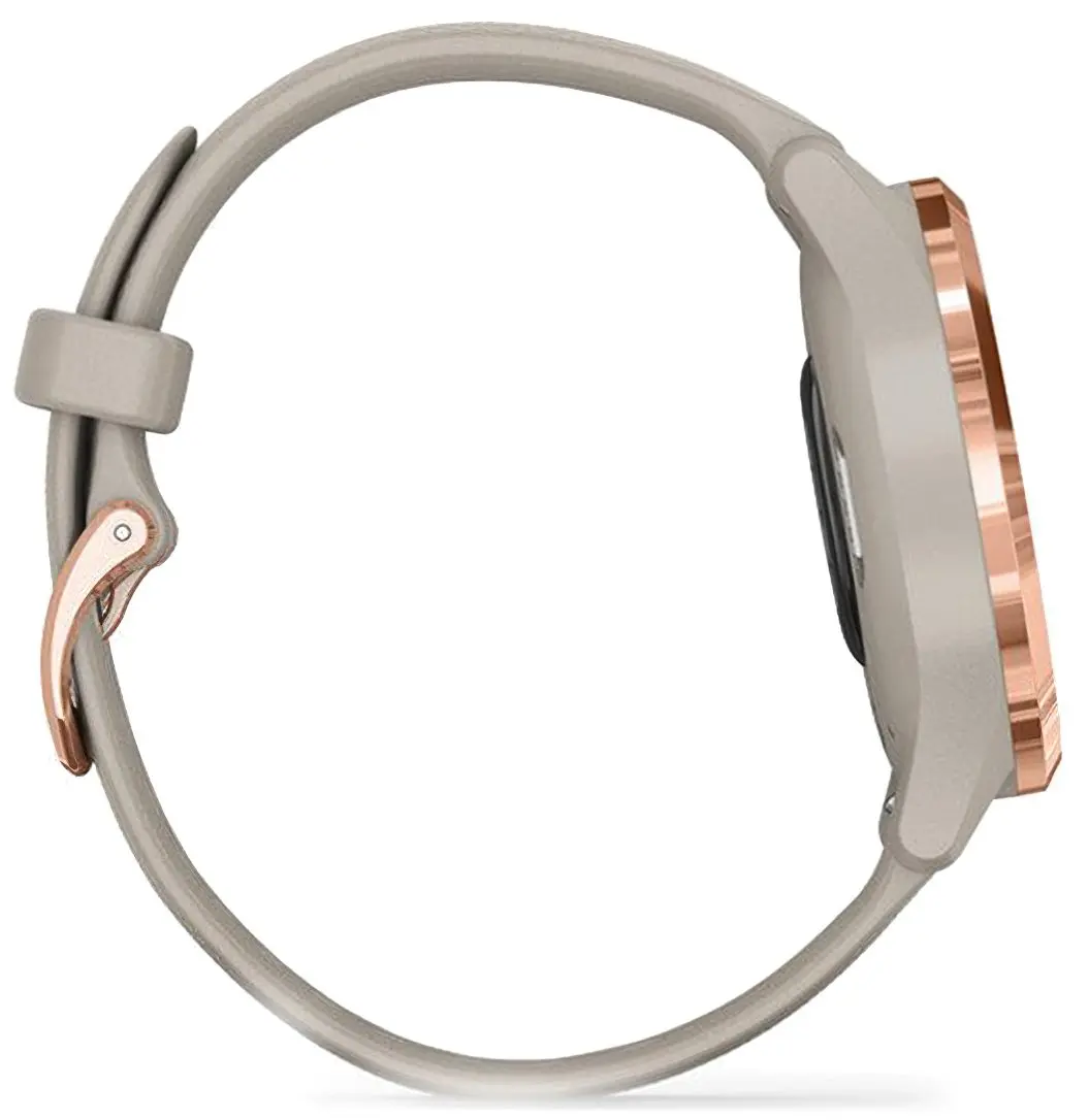Смарт-часы Garmin Vivomove 3S Silicon Band (Light Sand/Rose Gold)