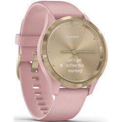Смарт-часы Garmin Vivomove 3S Silicone Band (Light Gold/Dust Rose) Thumb
