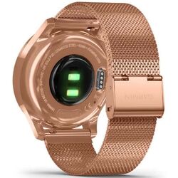 Ceas inteligent Garmin Vivomove Luxe Milanese Loop Band (Rose Gold/Black) Thumb