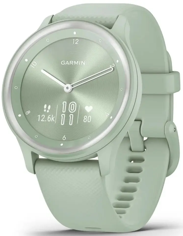 Ceas intelegent Garmin vívomove Sport (Mint/Silver)