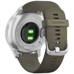 Ceas inteligent Garmin Vivomove Style Silicone Band (Moss/Silver) Thumb