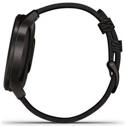 Смарт-часы Garmin Vivomove Style Woven Nylon Band ( Black Pepper/Graphite) Thumb