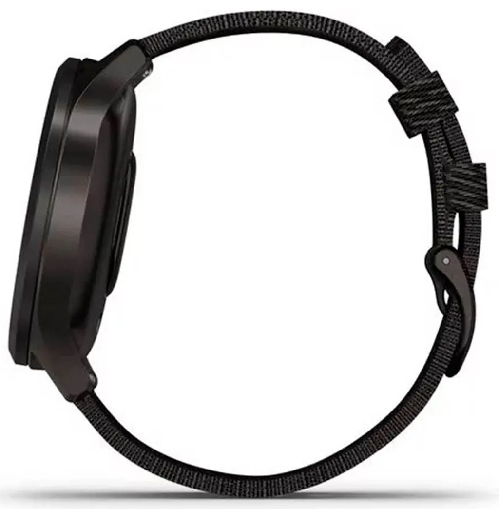 Смарт-часы Garmin Vivomove Style Woven Nylon Band ( Black Pepper/Graphite)