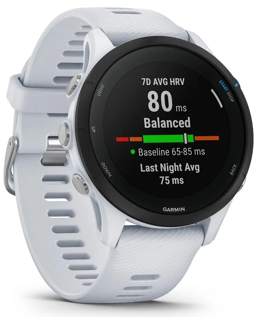 Умные часы Garmin Forerunner 255 Music (Whitestone)