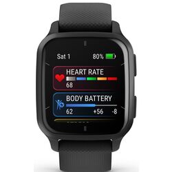 Ceas inteligent Garmin Venu Sq 2 Music Edition (Black) Thumb