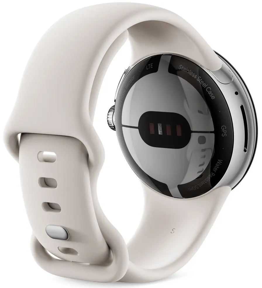 Ceas inteligent Google Pixel Watch 41mm (Silver/Chalk)