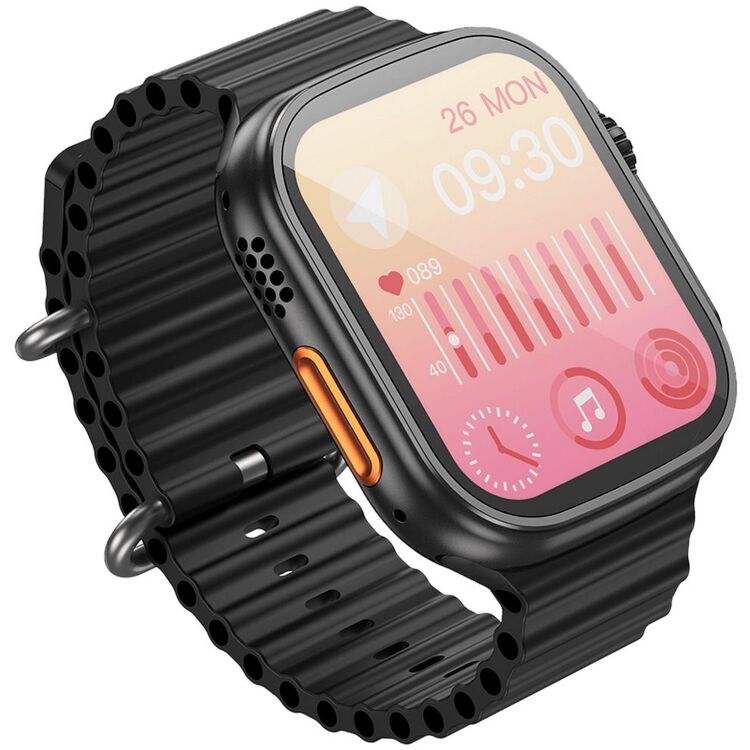 Смарт-часы Hoco Y12 Ultra (Black) купить в Кишиневе, Молдове | SMADSHOP.MD