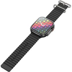 Ceas inteligent Hoco Y12 Ultra (Black) Thumb