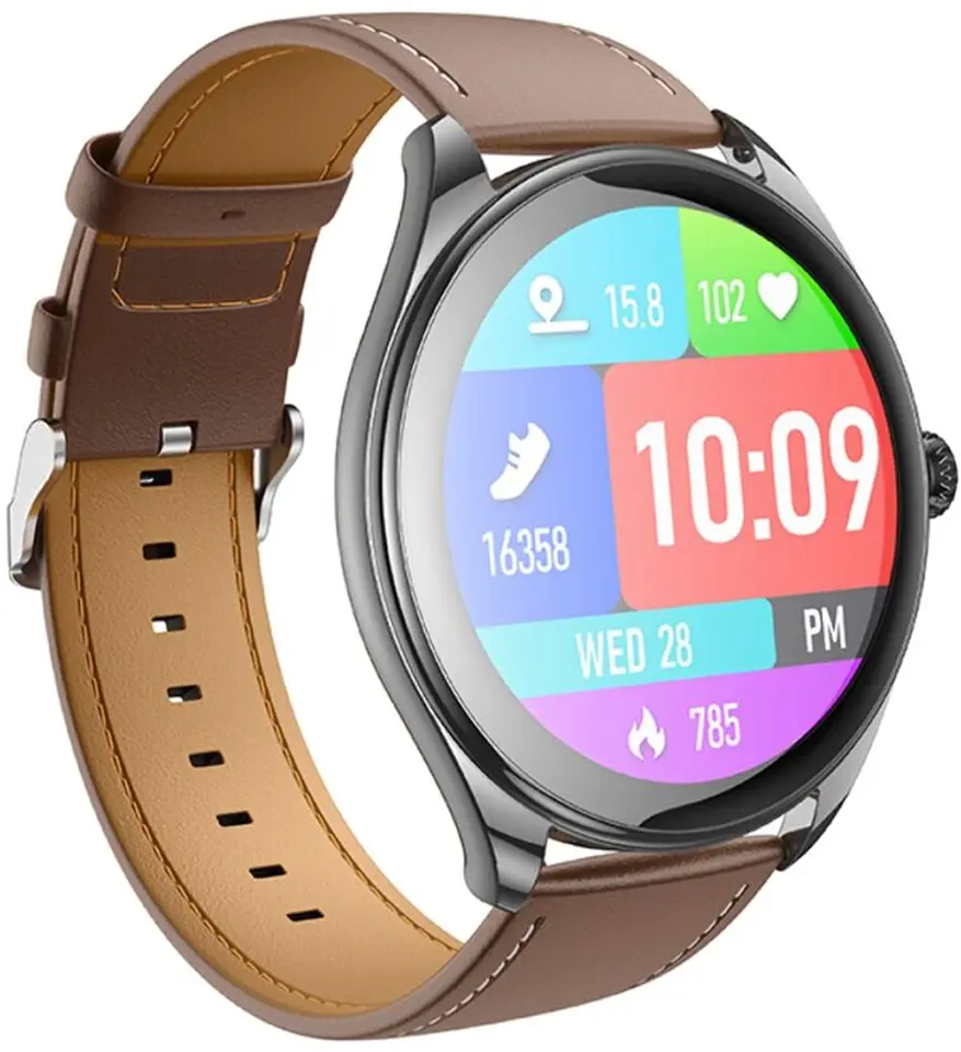 Смарт-часы Hoco Y22 (Brown/Black)