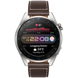 Смарт-часы Huawei Watch 3 Pro (Titanium Grey/Brown) Thumb