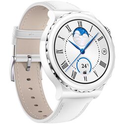 Ceas inteligent Huawei Watch GT 3 Pro 43mm (White Leather) Thumb