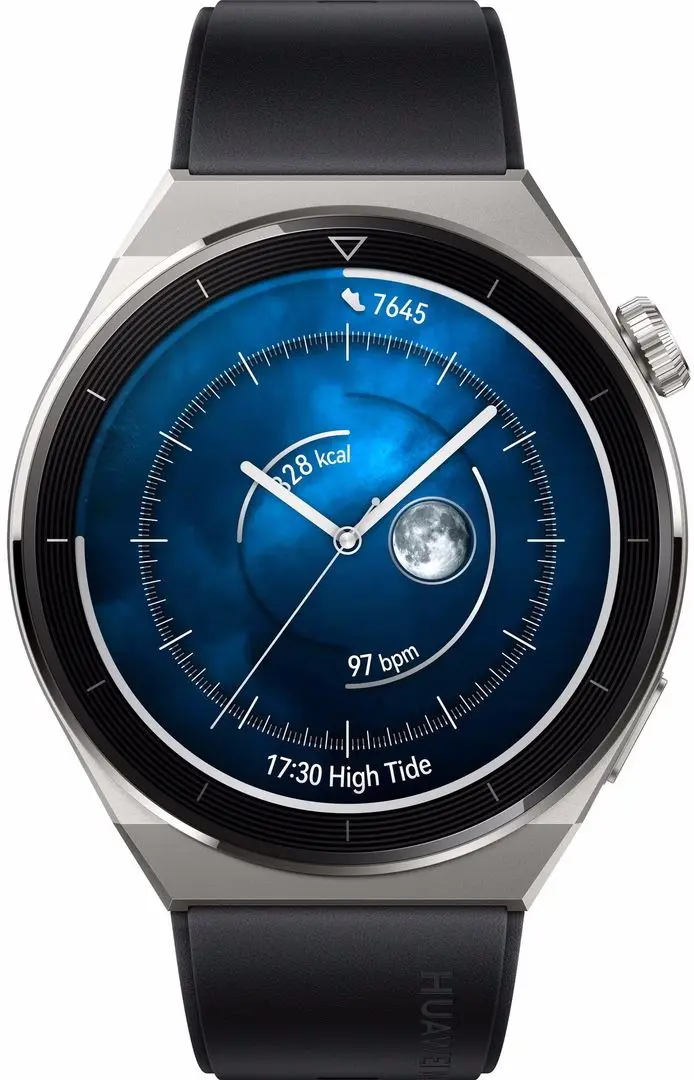 Ceas inteligent Huawei Watch GT 3 Pro Titanium (Black)