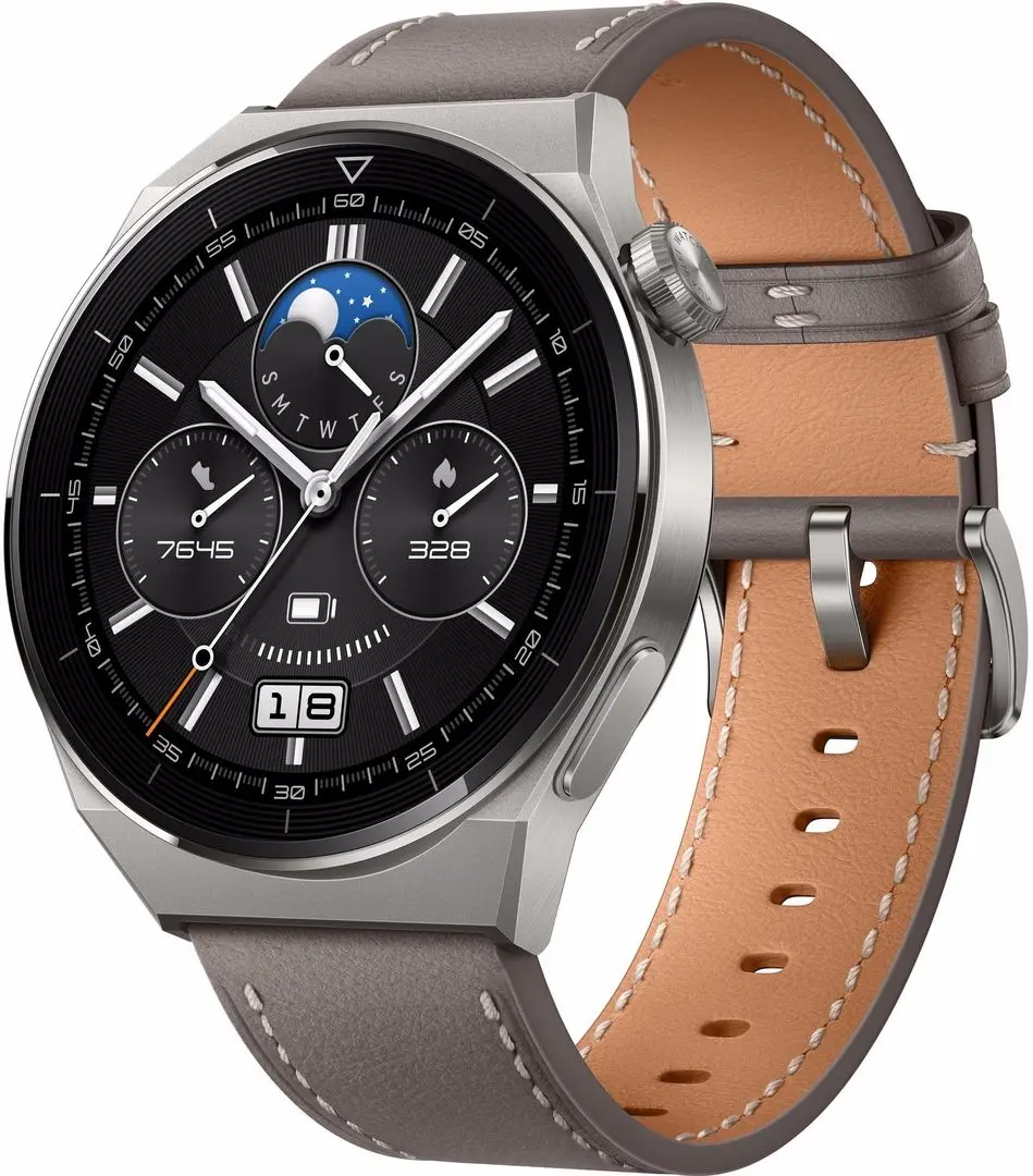 Смарт-часы Huawei Watch GT 3 Pro Titanium (Grey)