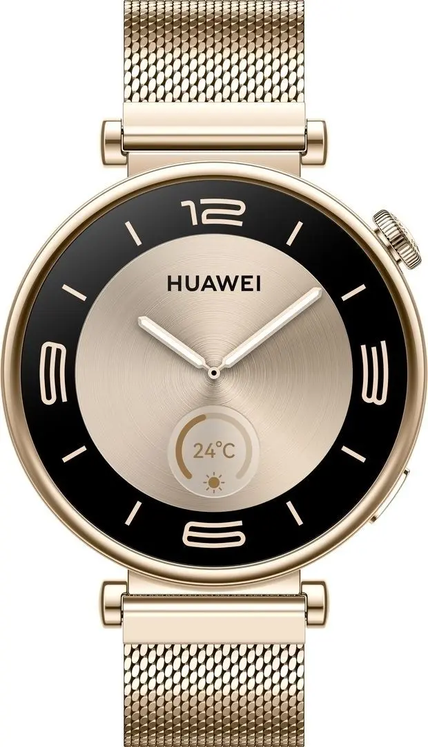 Ceas inteligent Huawei Watch GT 4 41mm (Gold Milanese)