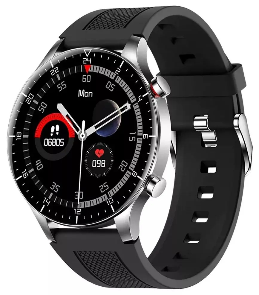 Смарт-часы Kumi GW16TS (Black/Silver)