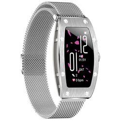 Ceas inteligent Kumi K18 Svarovski (Silver) Thumb