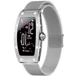 Ceas inteligent Kumi K18 Svarovski (Silver)