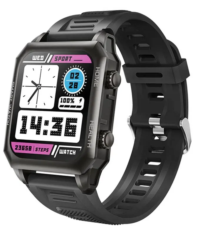 Ceas inteligent Kumi KU3 Max (Black)