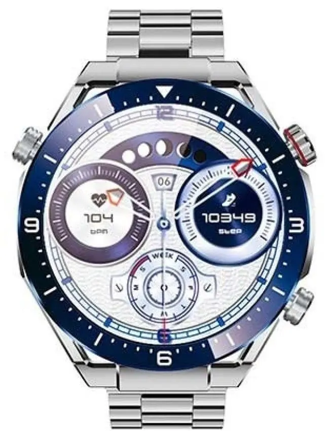 Ceas inteligent Maxcom Ecowatch Eco1 EW01 (Silver)