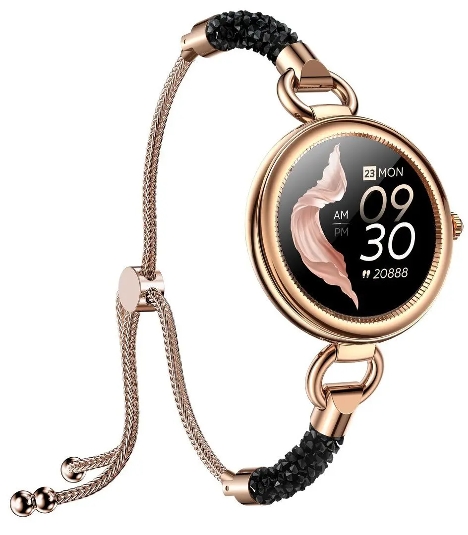 Смарт-часы Maxcom FW51 Crystal (Gold/Black) - 3