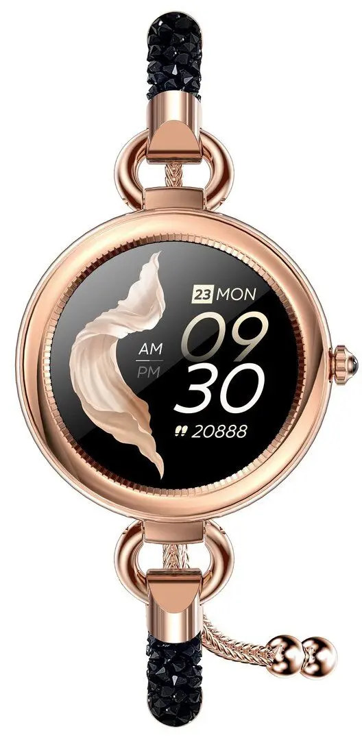Смарт-часы Maxcom FW51 Crystal (Gold/Black) - 4