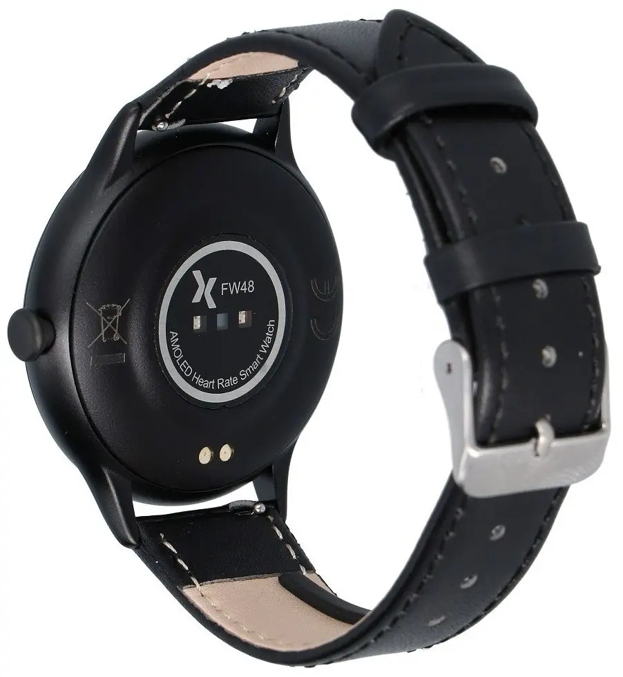 Ceas inteligent Maxcom Vanad FW48 (Black/Satin)