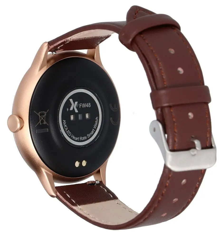 Ceas inteligent Maxcom Vanad FW48 (Satin/Gold)