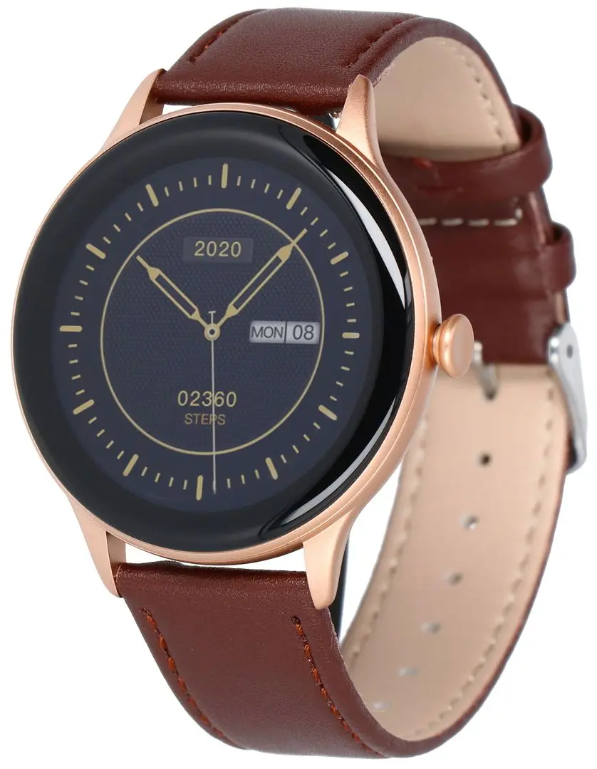 Ceas inteligent Maxcom Vanad FW48 (Satin/Gold)