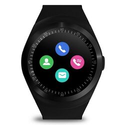 Ceas inteligent Media-Tech Round Watch GSM MT855 (Black) Thumb