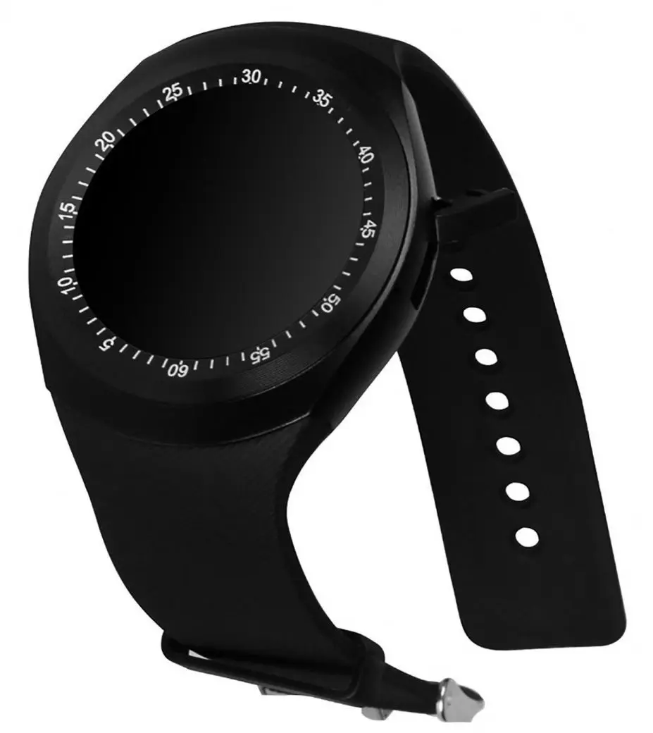 Ceas inteligent Media-Tech Round Watch GSM MT855 (Black)