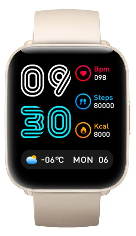 Ceas inteligent Mibro C2 (Creamy White)