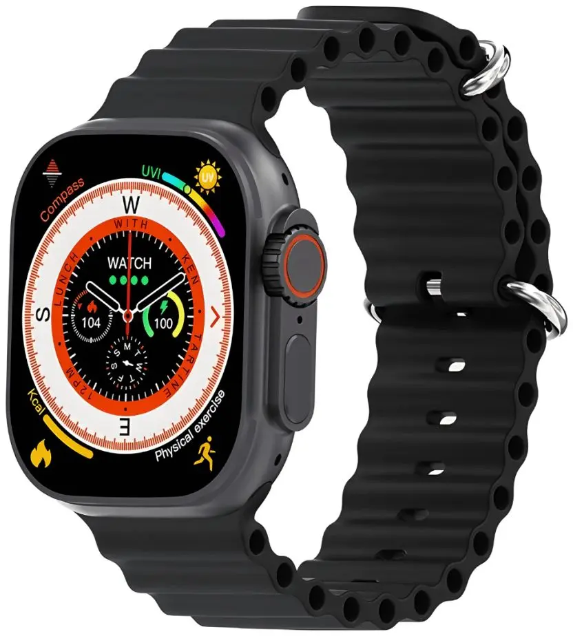 Ceas inteligent Microwear W69+ Ultra Plus (Ocean Black) - 2