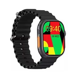 Ceas inteligent Microwear W69+ Ultra Plus (Ocean Black) Thumb