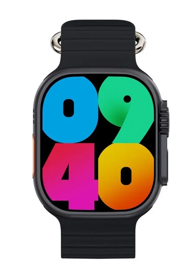 Ceas inteligent Microwear W69+ Ultra Plus (Ocean Black)