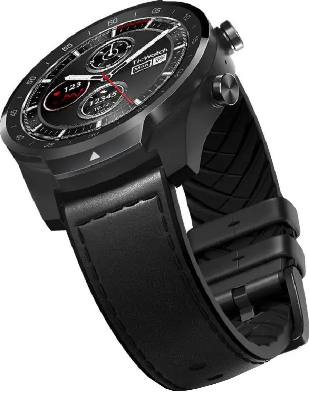 Смарт-часы Mobvoi TicWatch Pro (Shadow Black) - 4