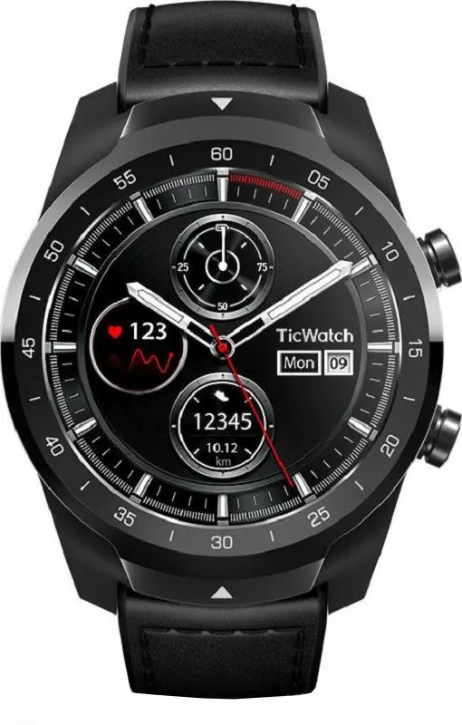 Смарт-часы Mobvoi TicWatch Pro (Shadow Black)