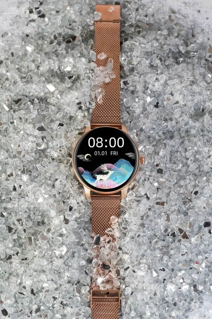 Ceas inteligent OroMed Lady Gold Next (Golden)